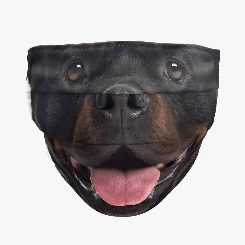 Rottweiler Face Mask