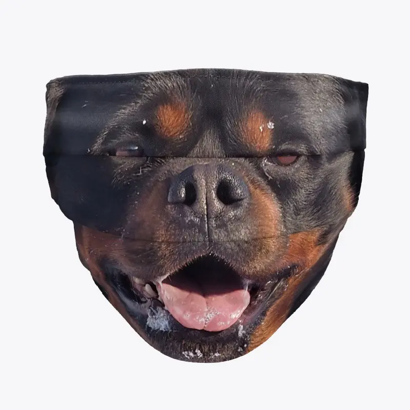 Rottweiler  Face Mask 