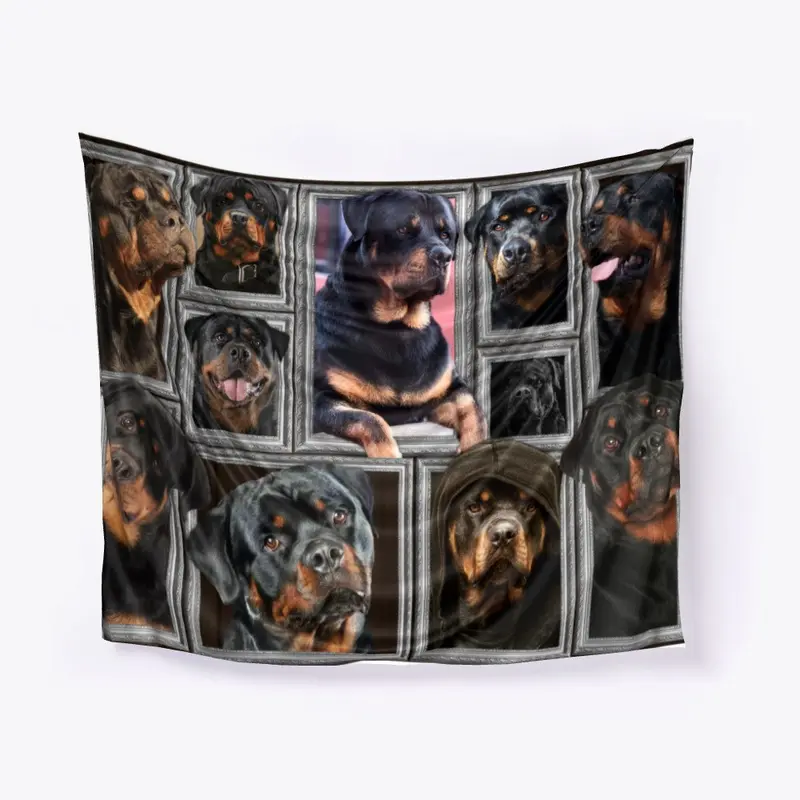 Rottweiler  Wall Tapestry